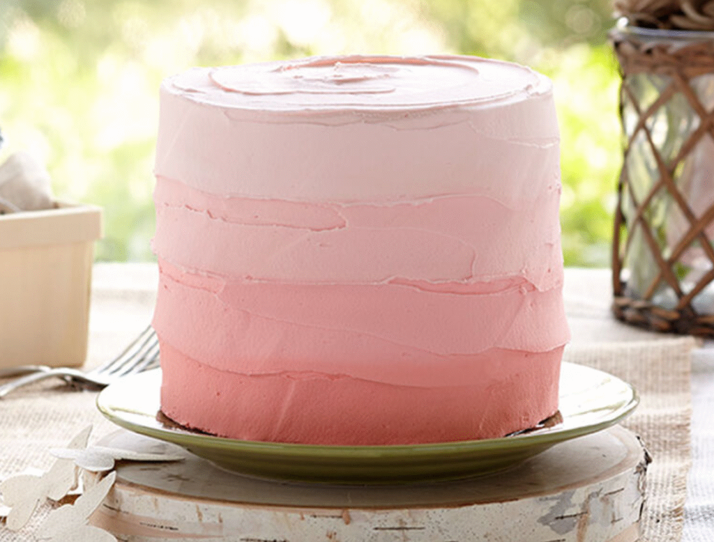 How To Make An Ombre Cake?