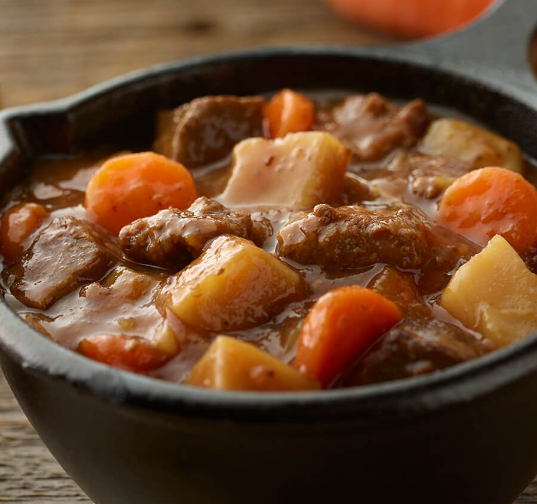 what kind of meat is in dinty moore beef stew