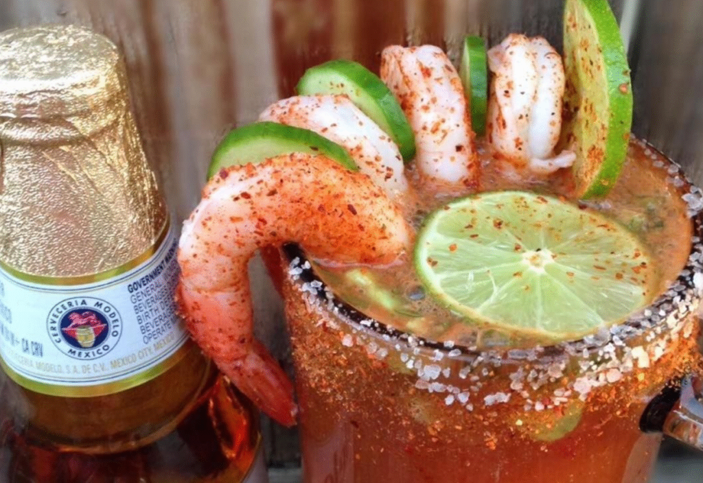 How to Make Micheladas with Shrimp