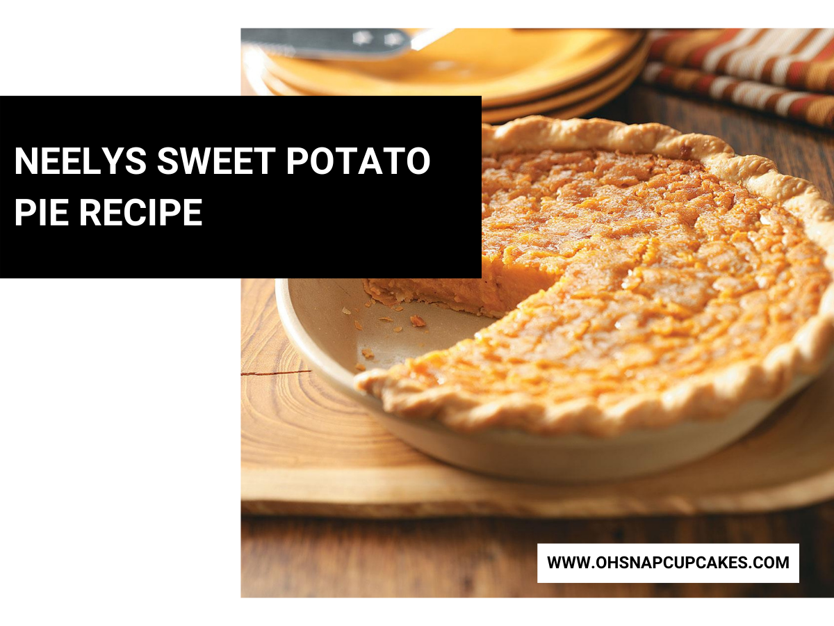 Neelys Sweet Potato Pie Recipe