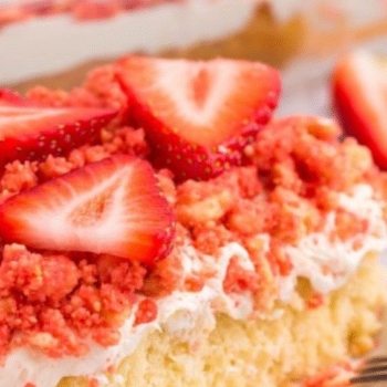 Strawberry Shortcake Crumble Topping Recipe