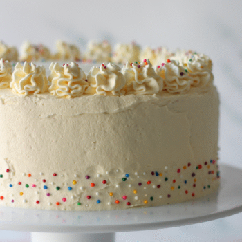 Sanders Colonial Buttercream Layer Cake Recipe