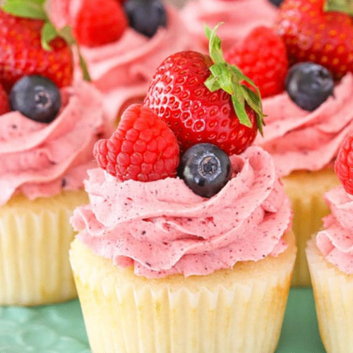 Ciroc Red Berry Cupcake Recipe