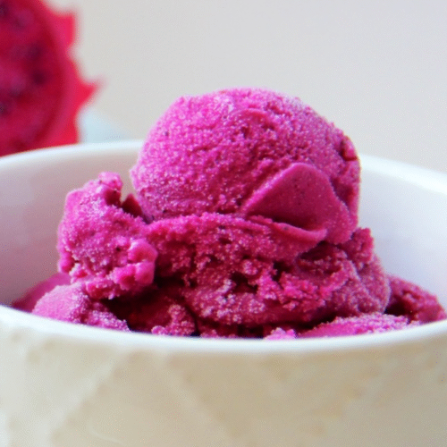 Dragon Fruit Ice Cream Recipe