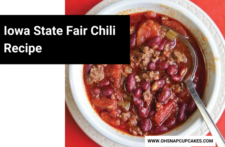 Iowa State Fair Chili Recipe