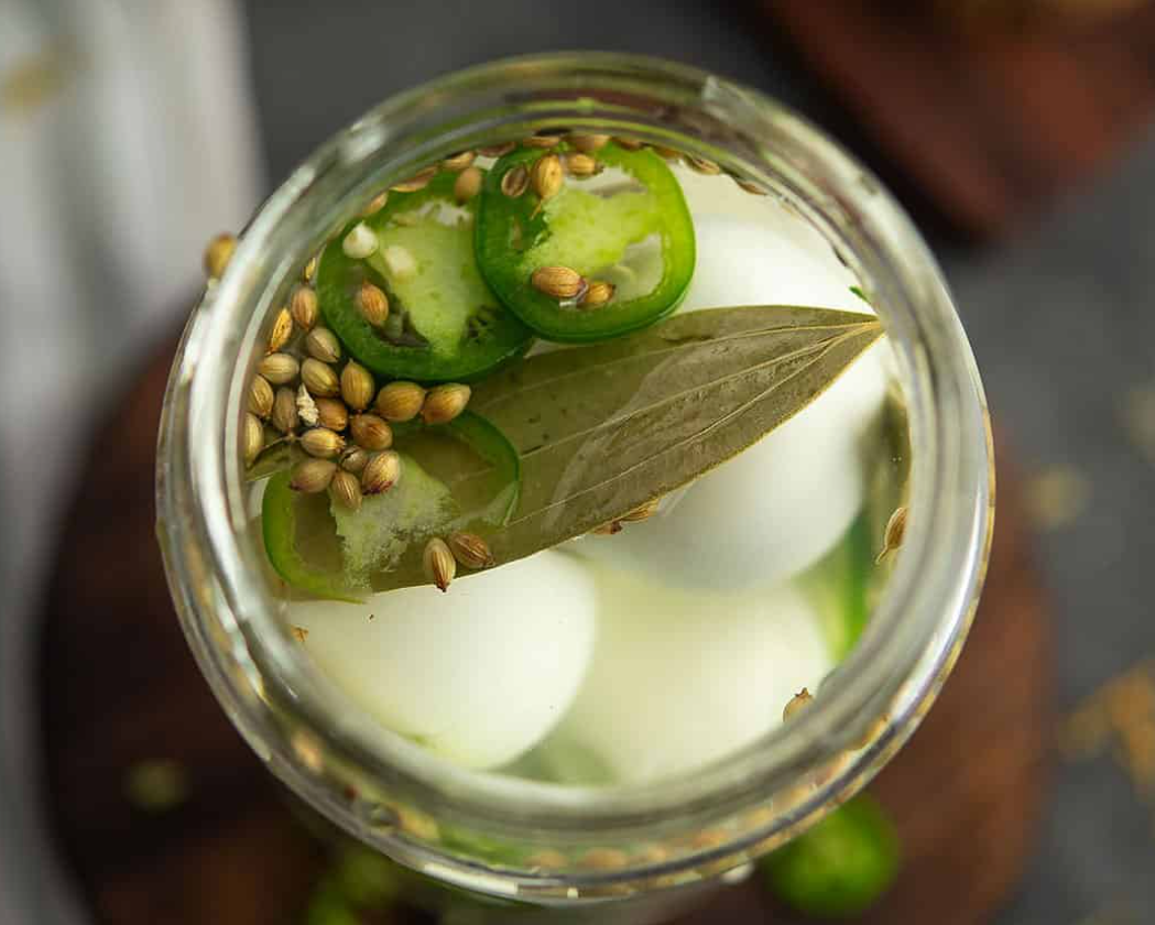 Recipe for Pickled Eggs with Jalapenos Oh Snap! Cupcakes