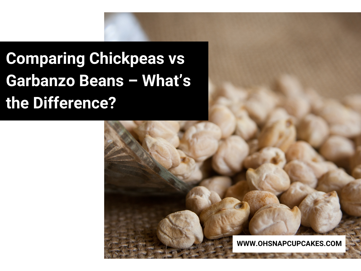 Comparing Chickpeas vs Garbanzo Beans What's the Difference? Oh