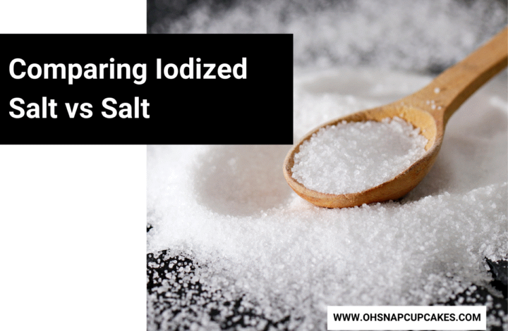 Comparing Iodized Salt vs Salt