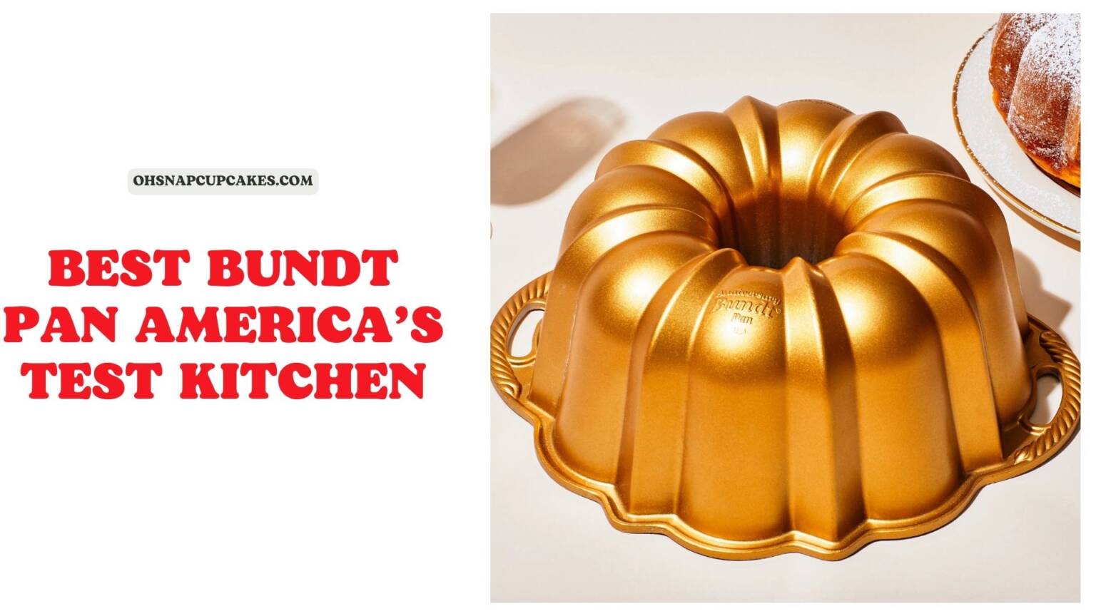 Best Bundt Pan America’s Test Kitchen in 2023 Oh Snap! Cupcakes